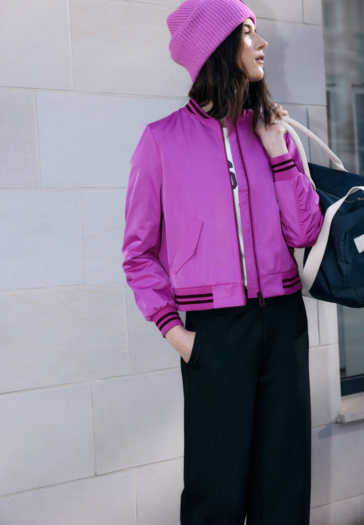 Studio Bomber Jkt, floral pink 17165 Bild 5