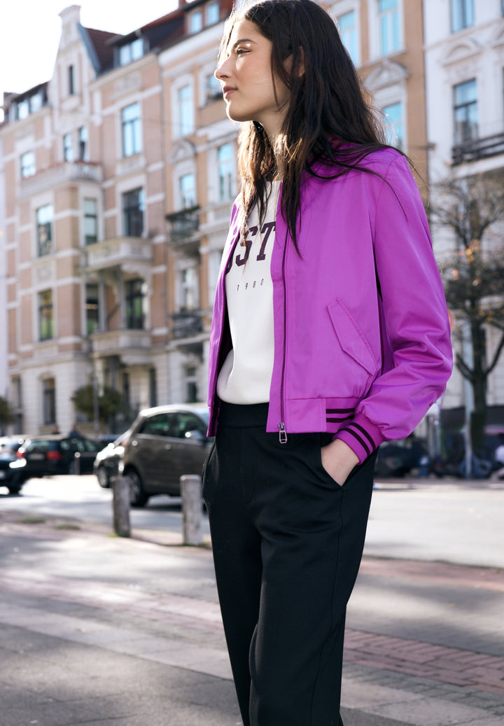 Studio Bomber Jkt, floral pink 17165 Bild 7