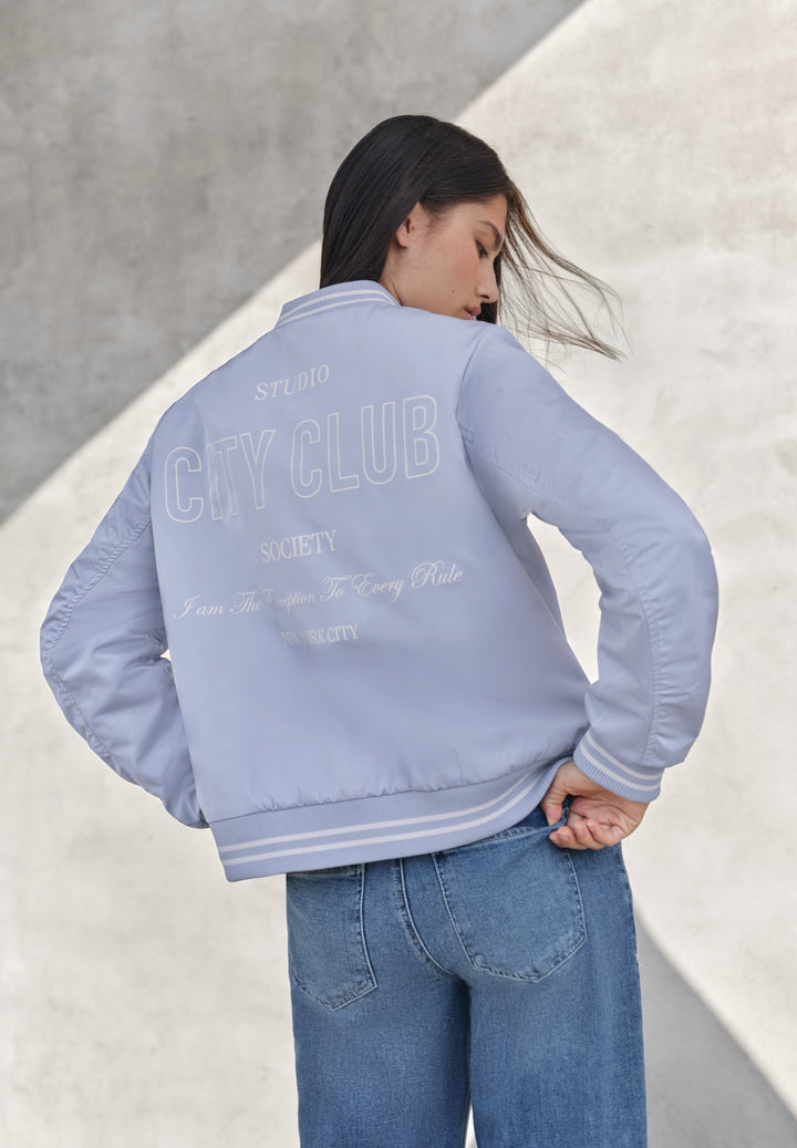 Studio Bomber Jkt, sky lavender blue 17414 Bild 3