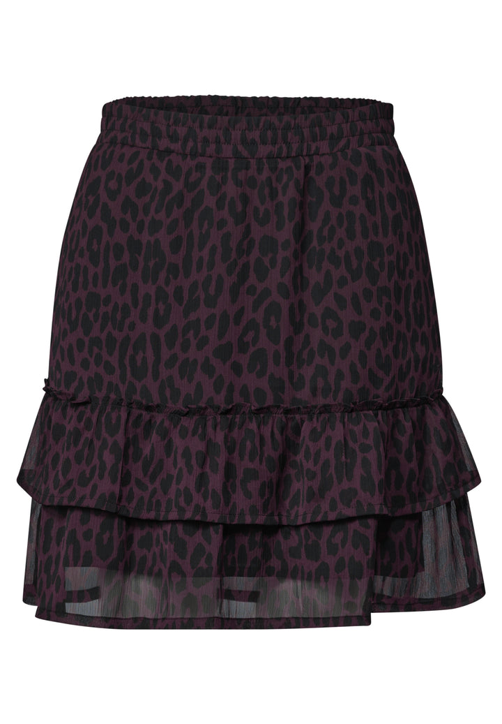Studio_Chiffon Volant skirt_AO, very berry 27464 Bild 1