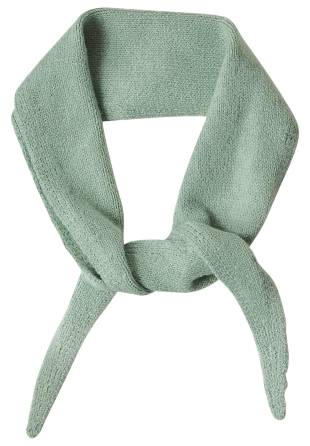 Studio_Cosy Knit Diamond Scarf, grayed mint mel. 17950 Bild 1