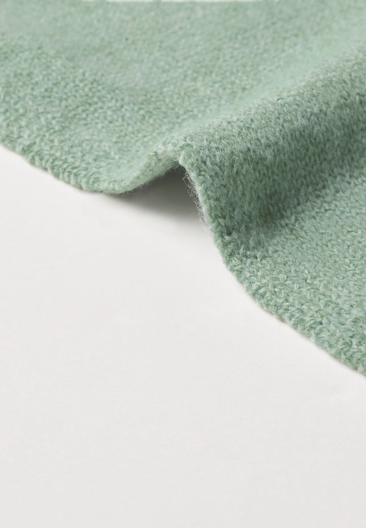 Studio_Cosy Knit Diamond Scarf, grayed mint mel. 17950 Bild 2