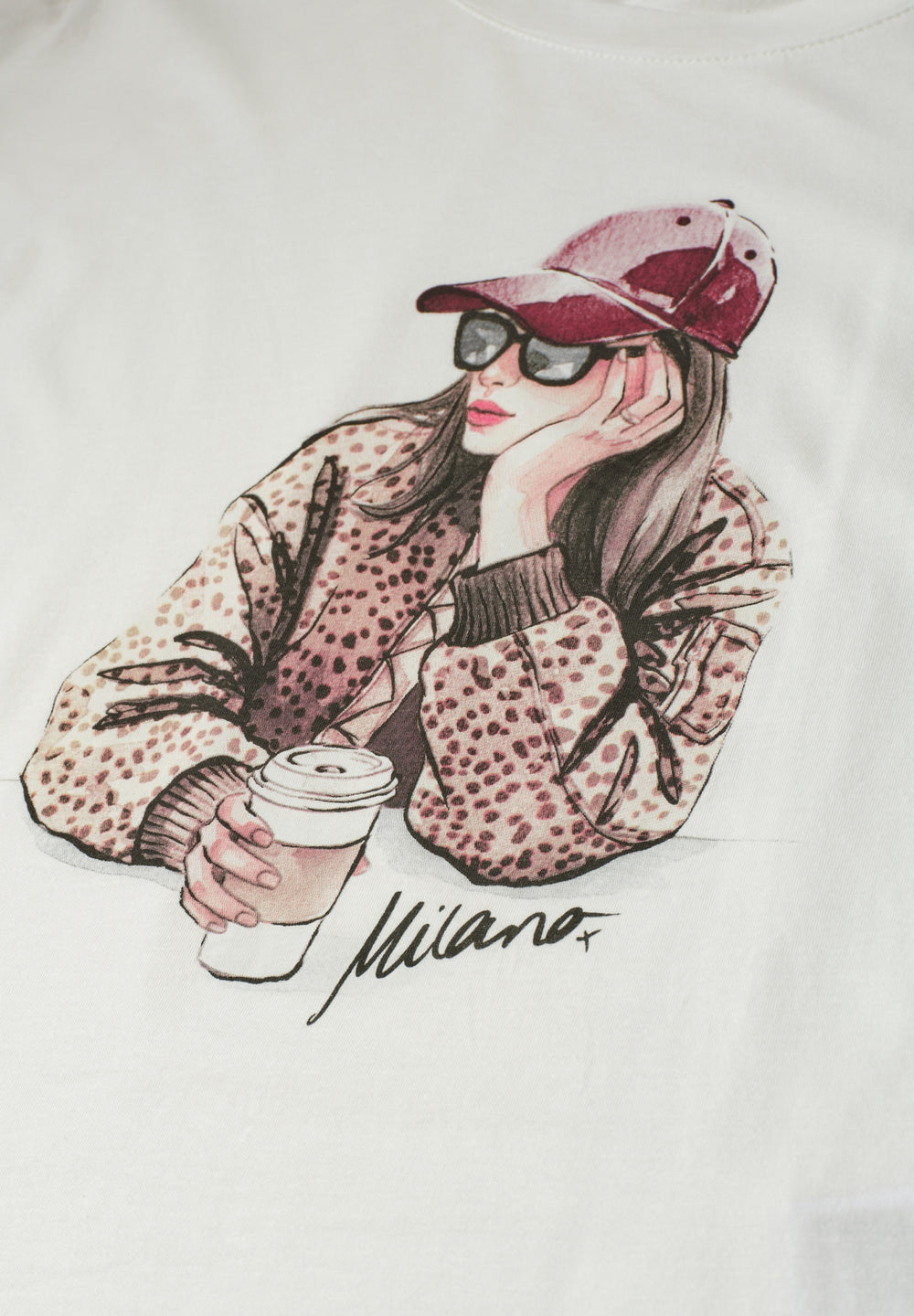 Studio_Lady print shirt, off white 30108 Bild 2