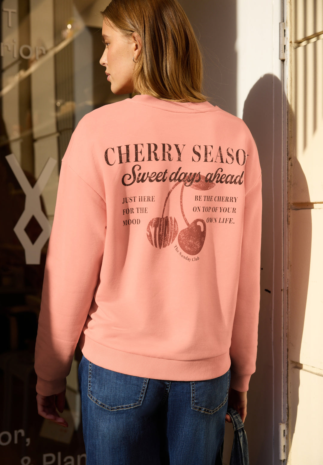 Studio Loose Fit Crewneck, soft tangurine 37416 Bild 3