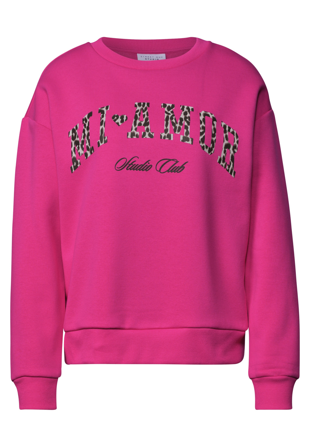 Studio Loose Fit Crewneck w. P, ruby raspberry 27939 Bild 1