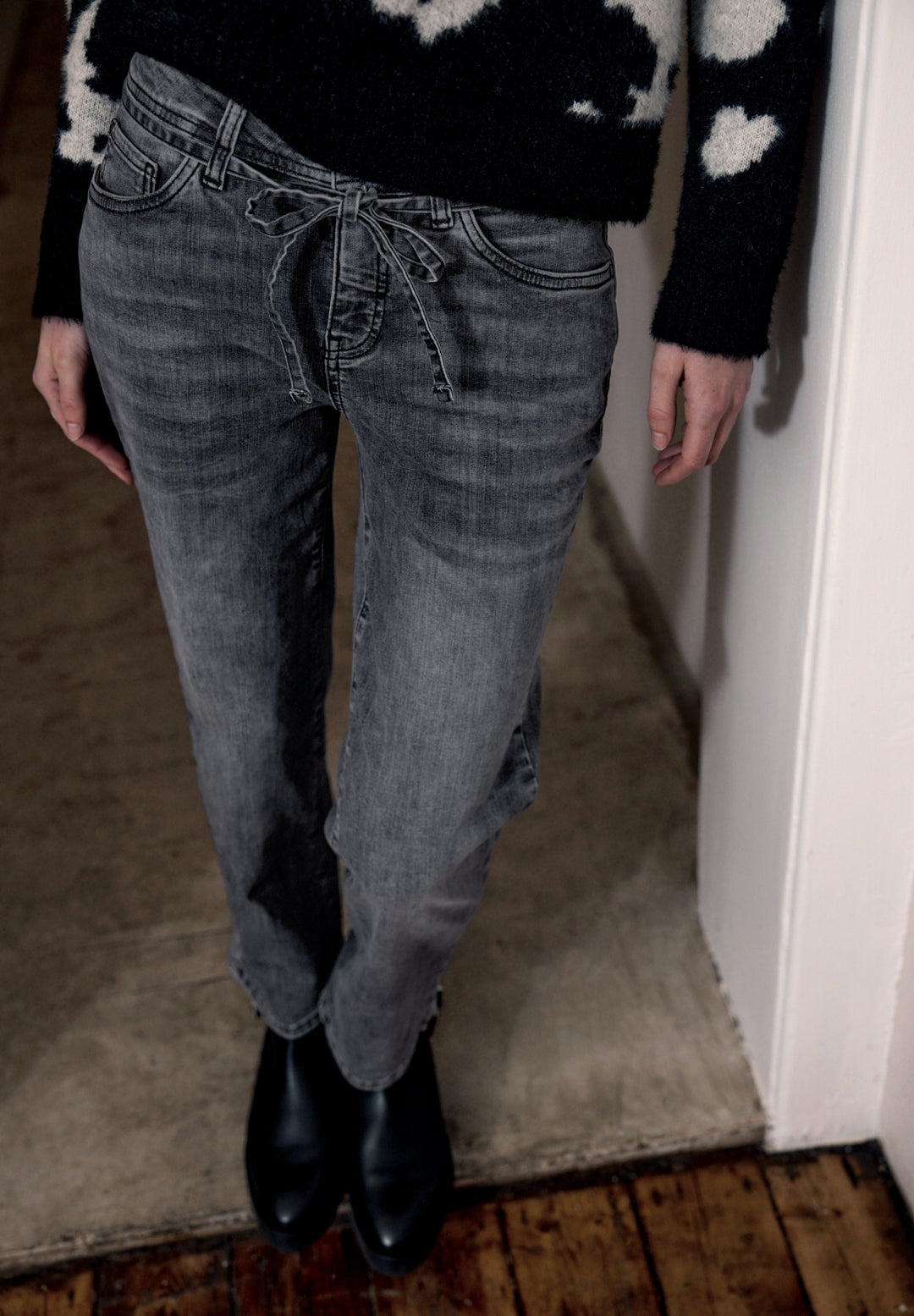 Studio LTD QR,Straight Leg,mw,, Grey Washed 17643 Bild 3