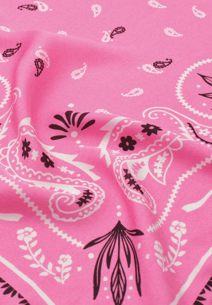 Studio_Printed Nicki Satin Squ, simply pink 37824 Bild 2