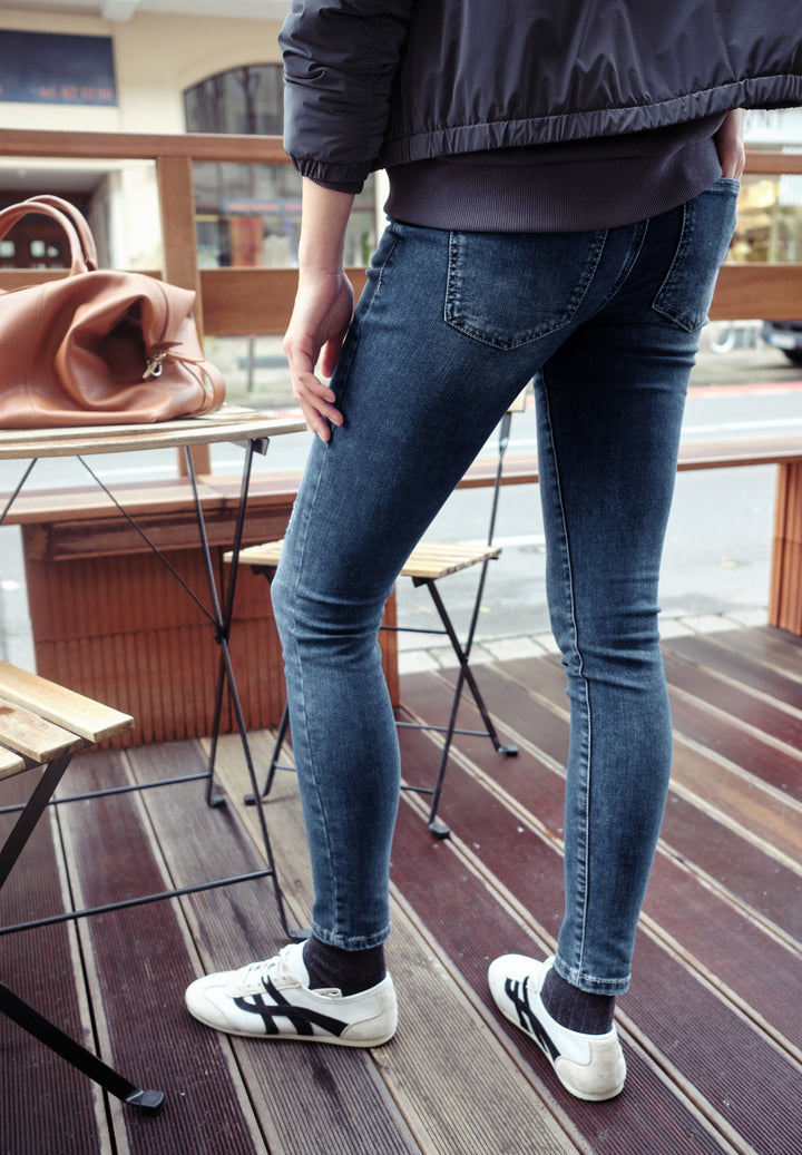 Studio QR Style Skinny,hw,dark, dark blue authentic wash 17258 Bild 4