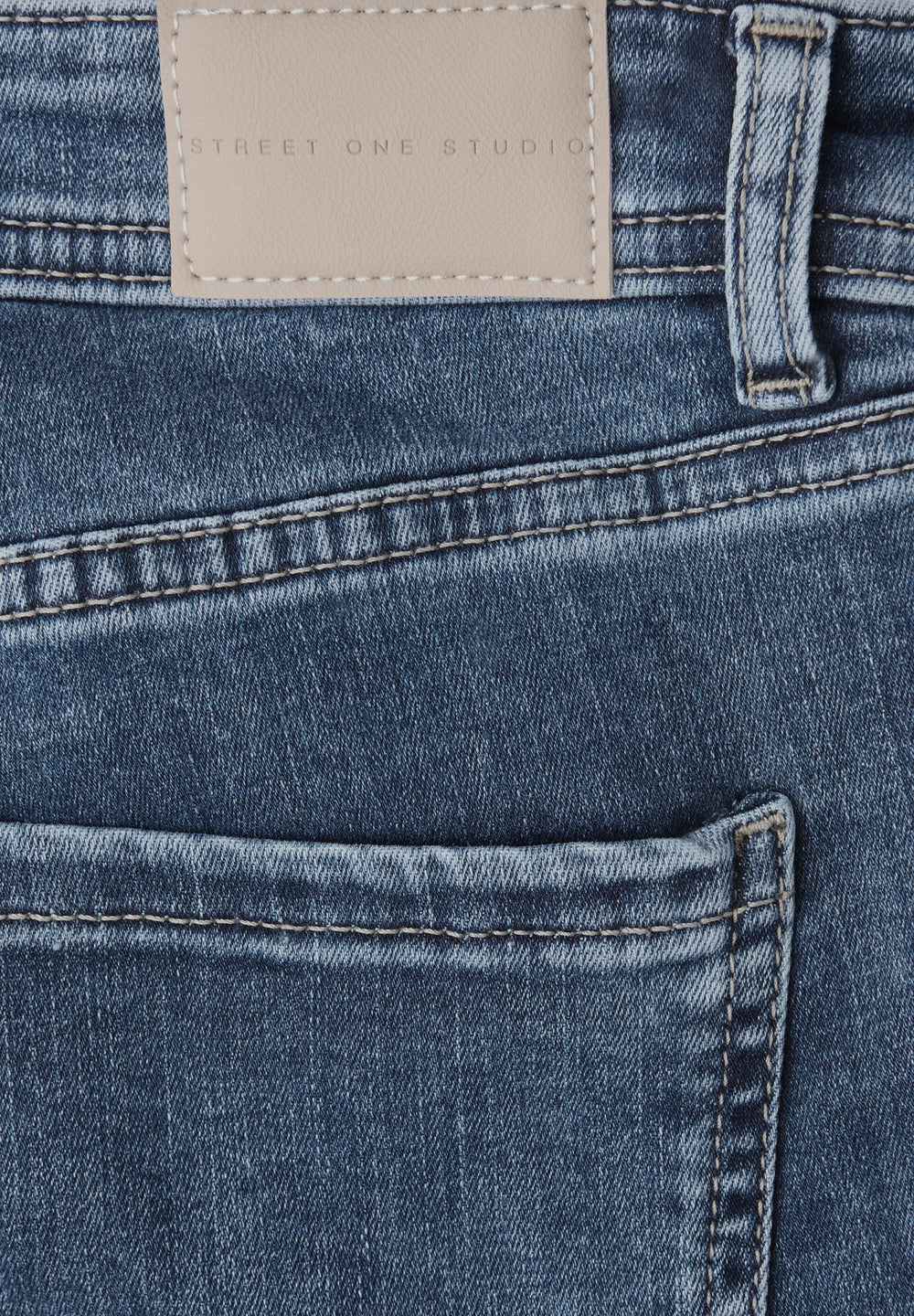 Studio QR Style Straight Leg,m, light blue authentic washed 17238 Bild 2