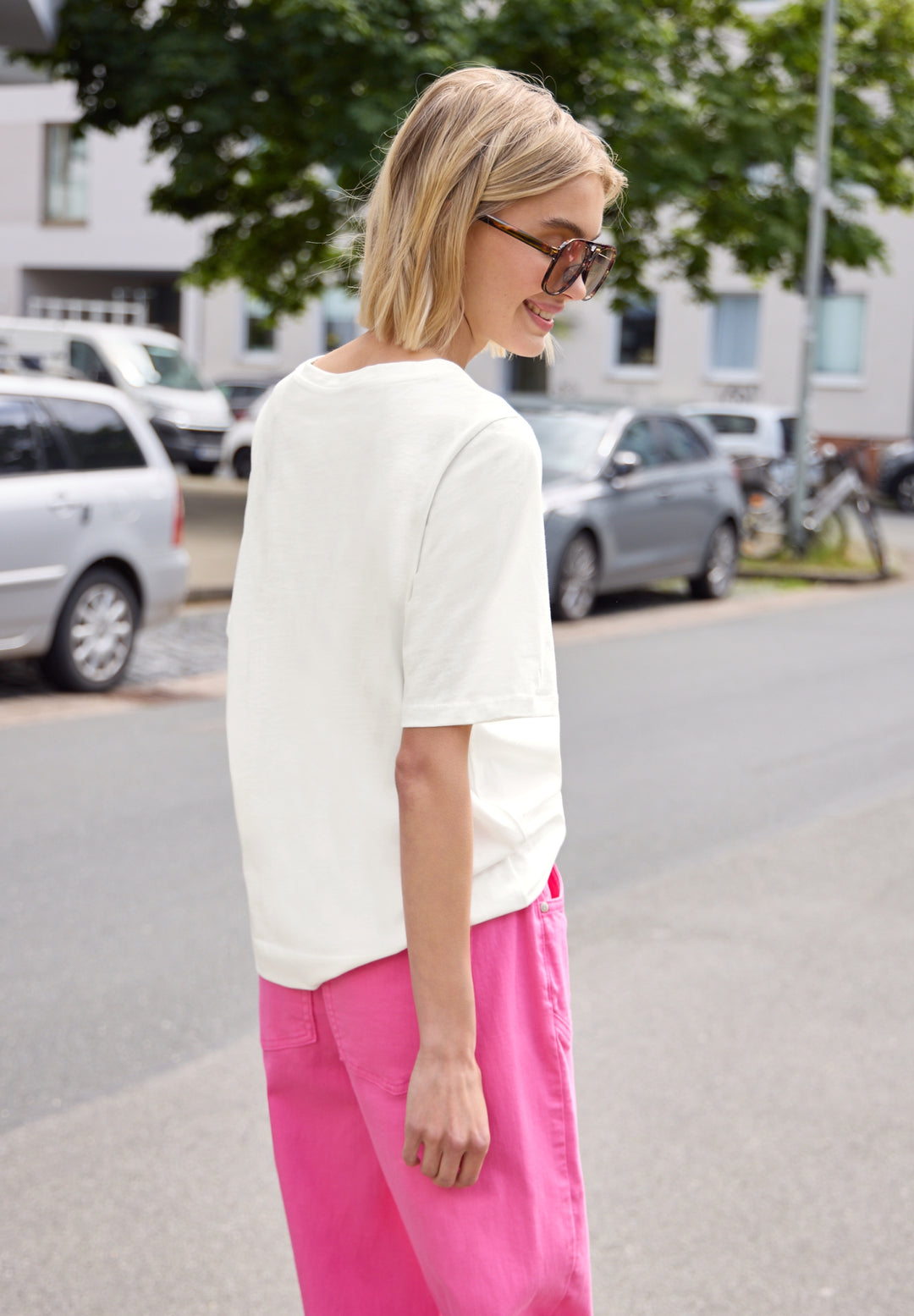 Studio_Shirt w.colorful croche, off white 10108 Bild 4