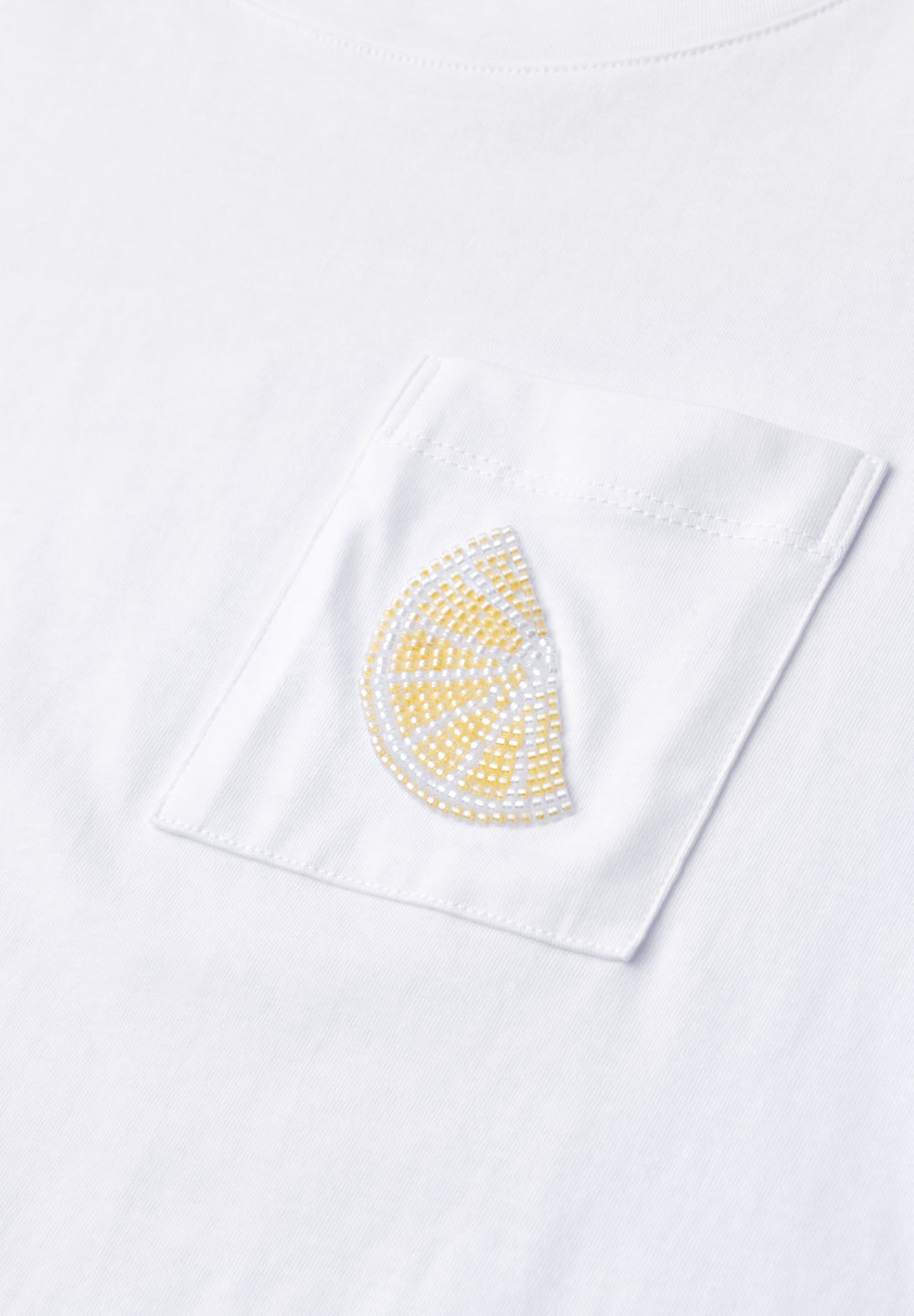 Studio_Shirt w.small pearl lem, White 20000 Bild 2