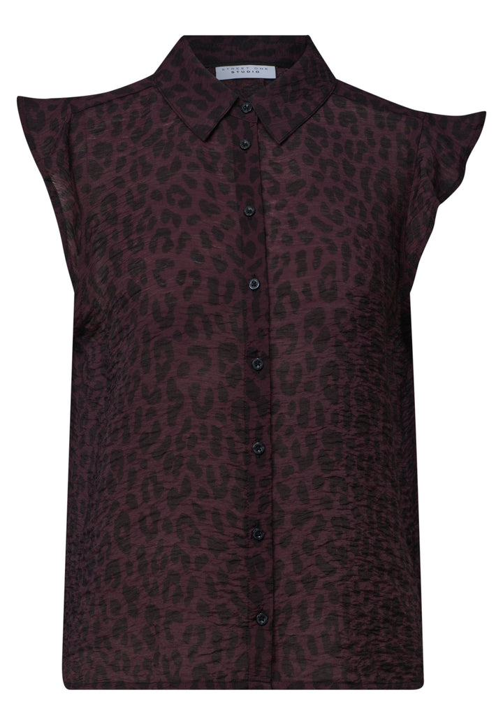 Studio_Shirtcollar blousetop w, very berry 27464 Bild 1