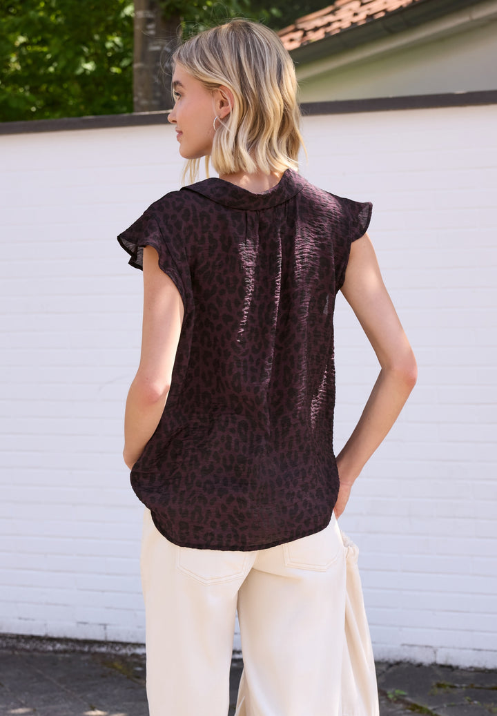 Studio_Shirtcollar blousetop w, very berry 27464 Bild 4