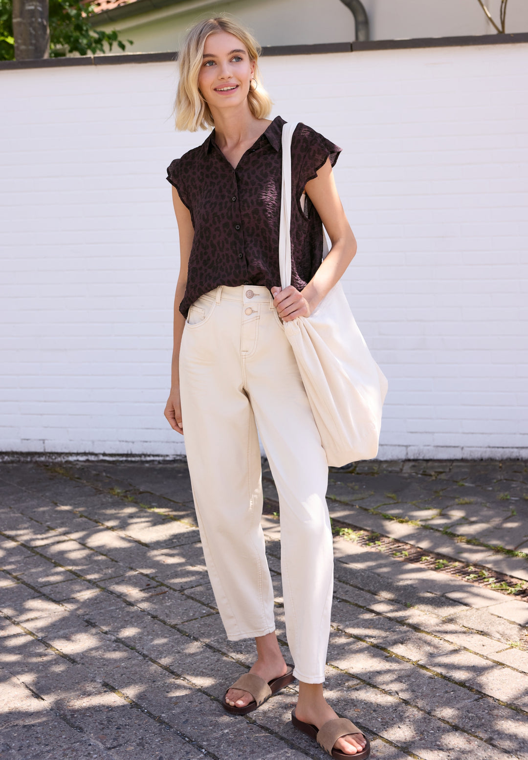 Studio_Shirtcollar blousetop w, very berry 27464 Bild 5