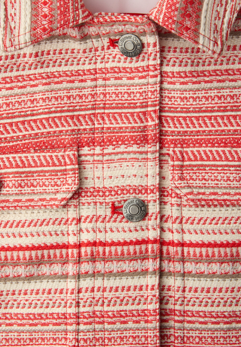 Studio Short Boucle Jkt, torch red 37415 Bild 2