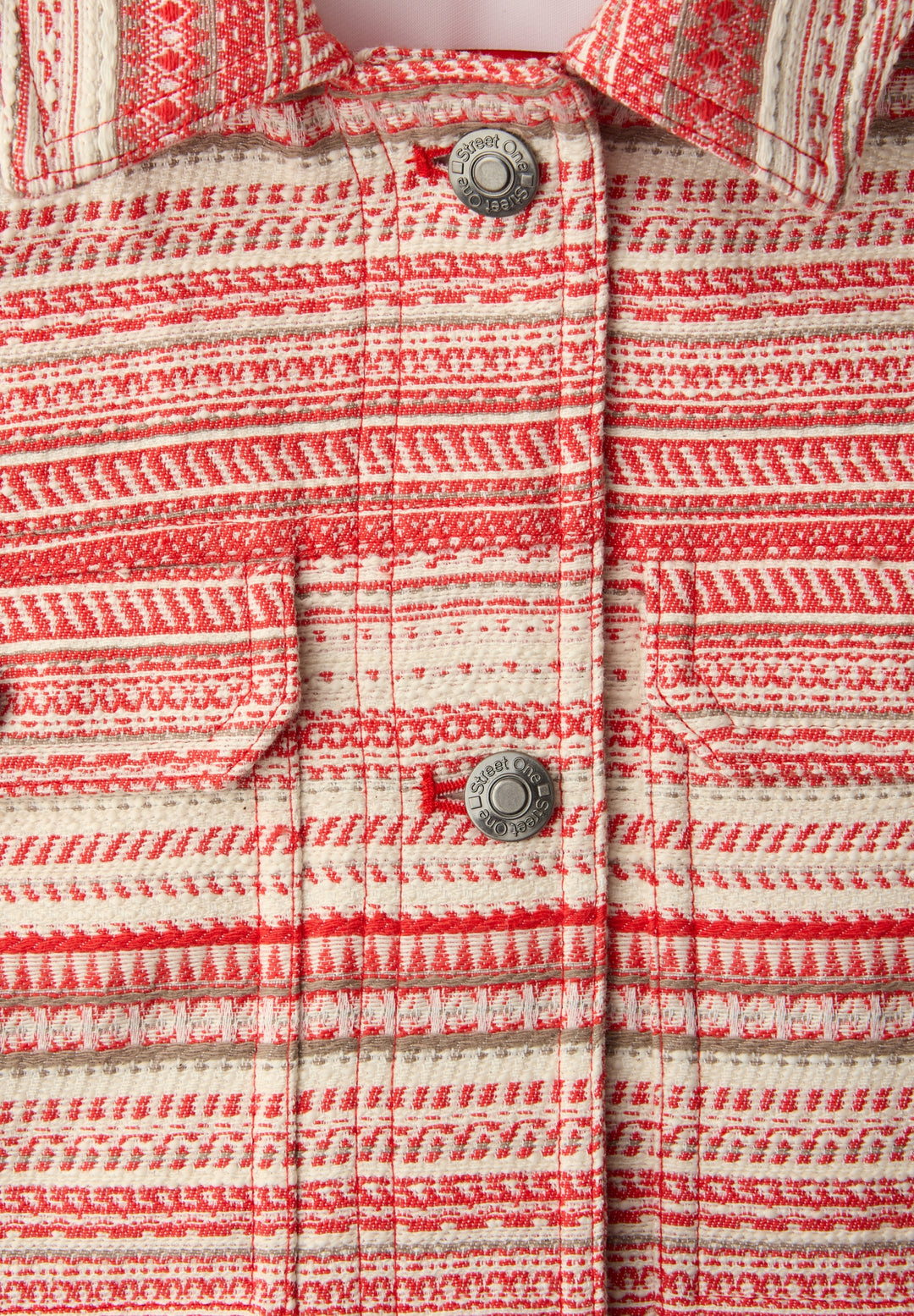Studio Short Boucle Jkt, torch red 37415 Bild 2