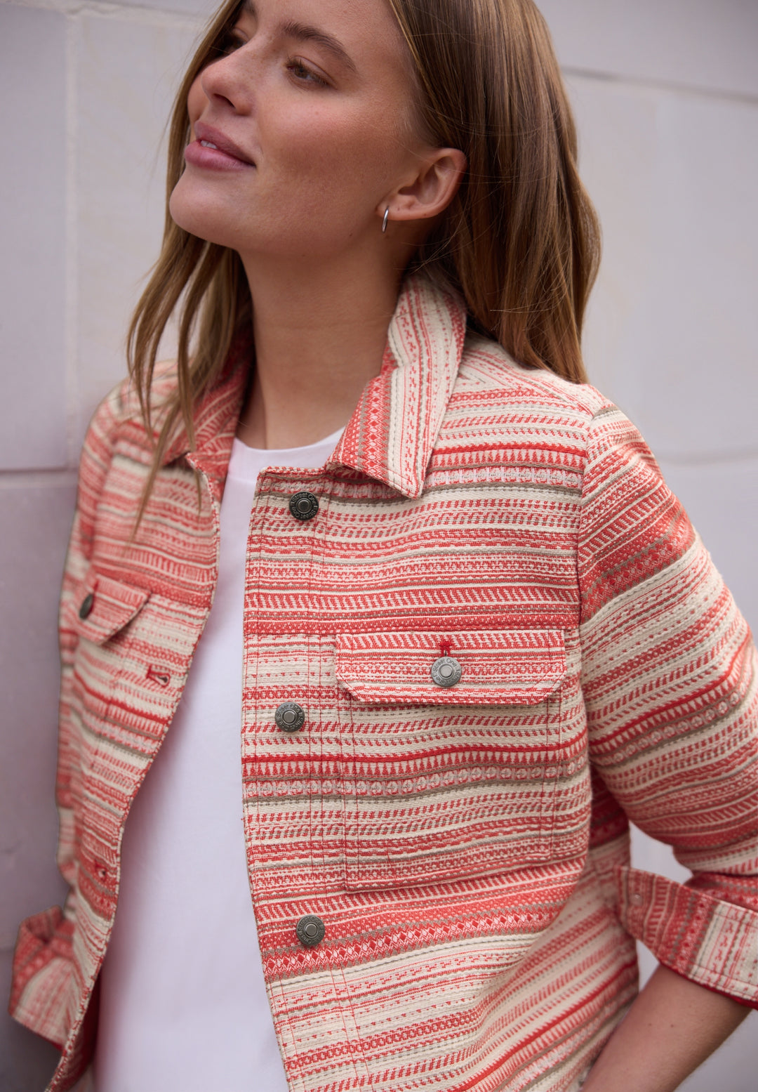 Studio Short Boucle Jkt, torch red 37415 Bild 6