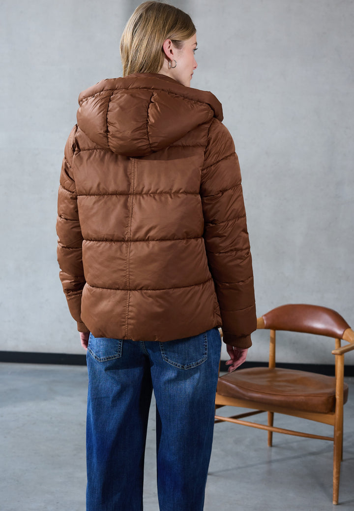 Studio Short Padded Jkt, full brown 13131 Bild 4