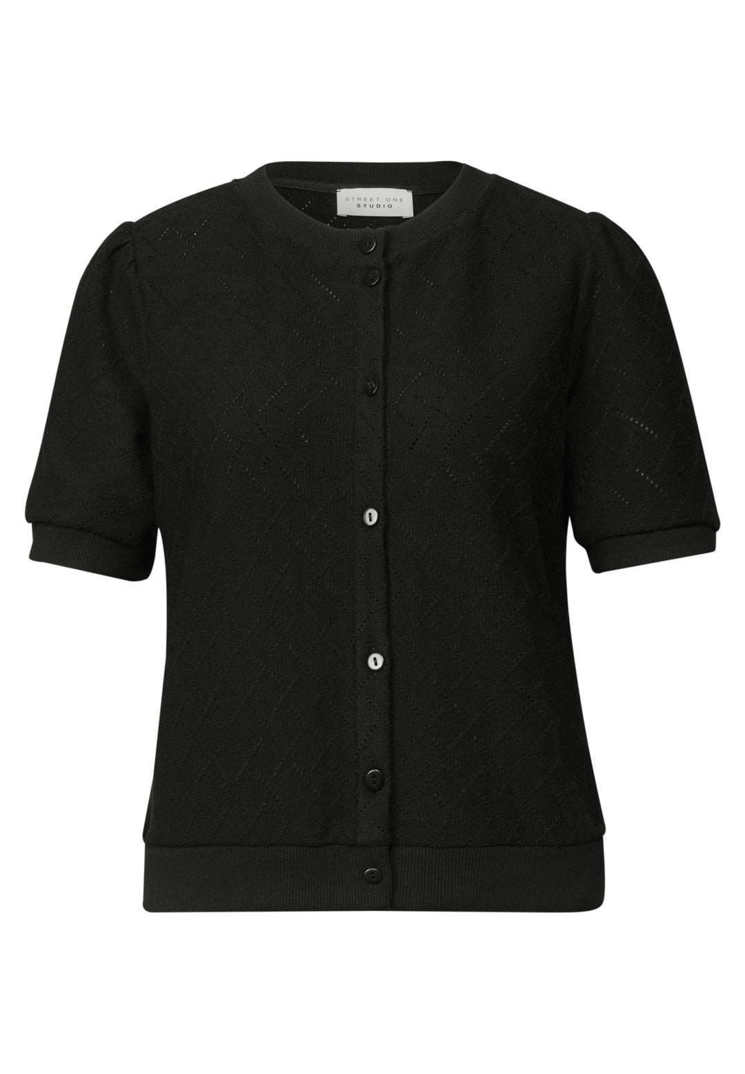 Studio_Short structure jacket, Black 10001 Bild 1