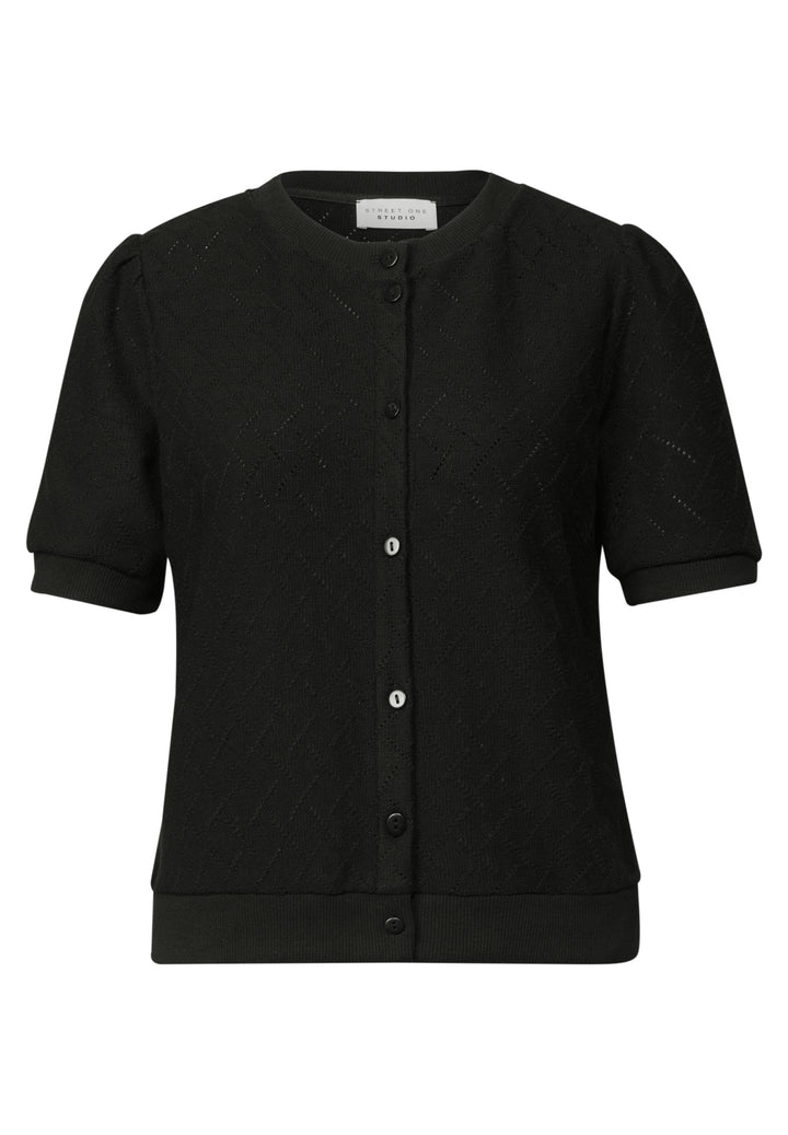 Studio_Short structure jacket, Black 10001 Bild 1