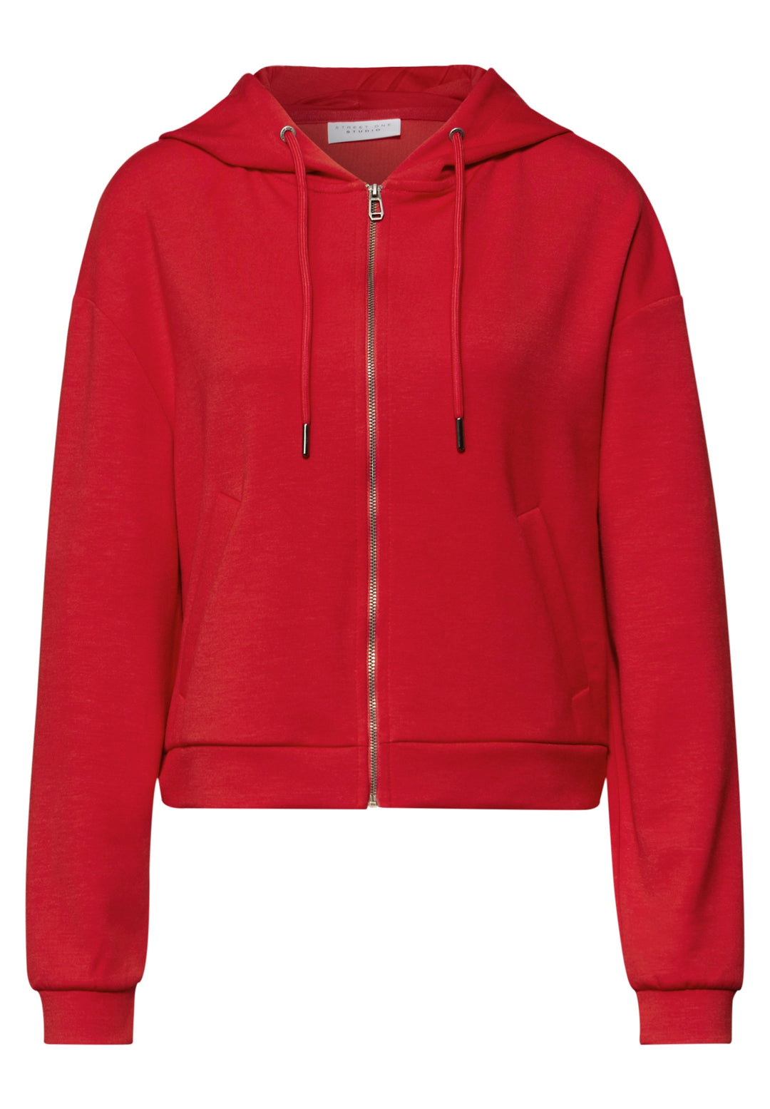 Studio Short Sweat Jkt, torch red 17415 Bild 1