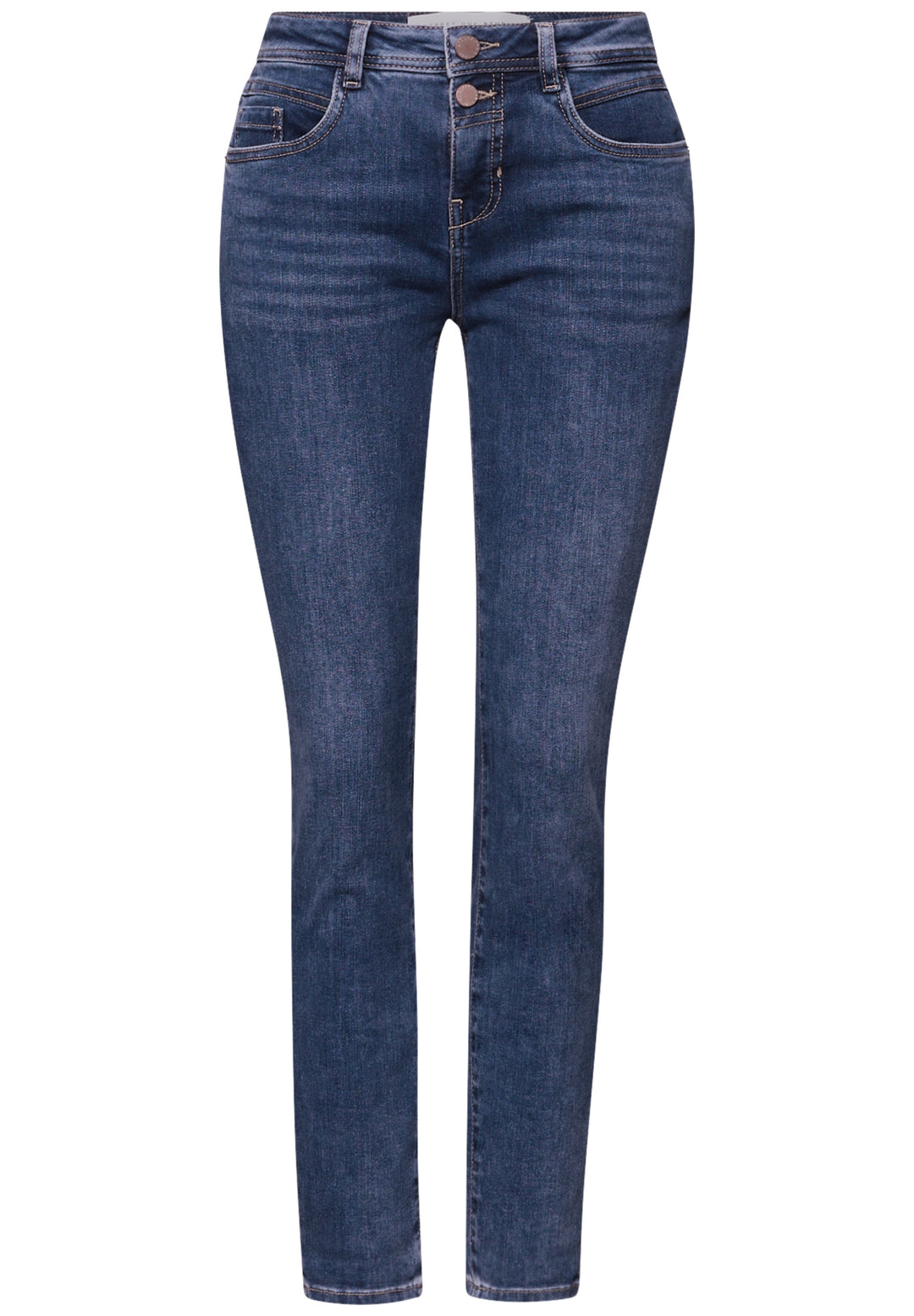 Studio Style Casual Slim,mw,me, Medium Blue Washed 17717 Bild 1