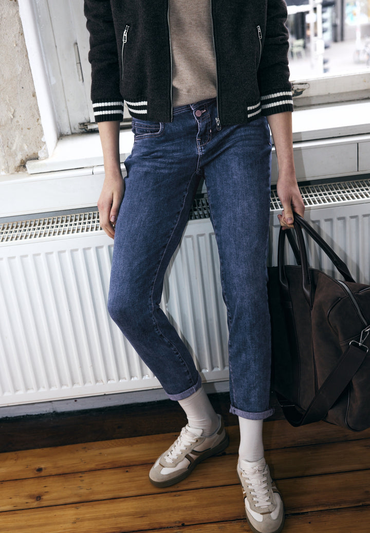 Studio Style Casual Slim,mw,me, Medium Blue Washed 17717 Bild 7
