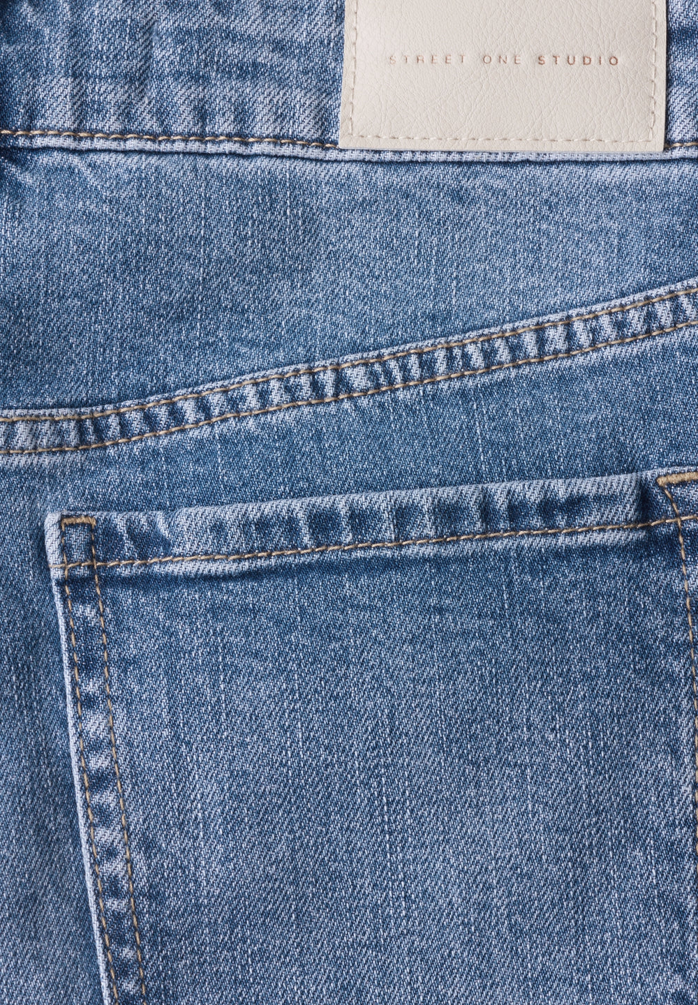 Studio_Style Luca Wide Leg,mw,, authentic mid blue wash 18269 Bild 2