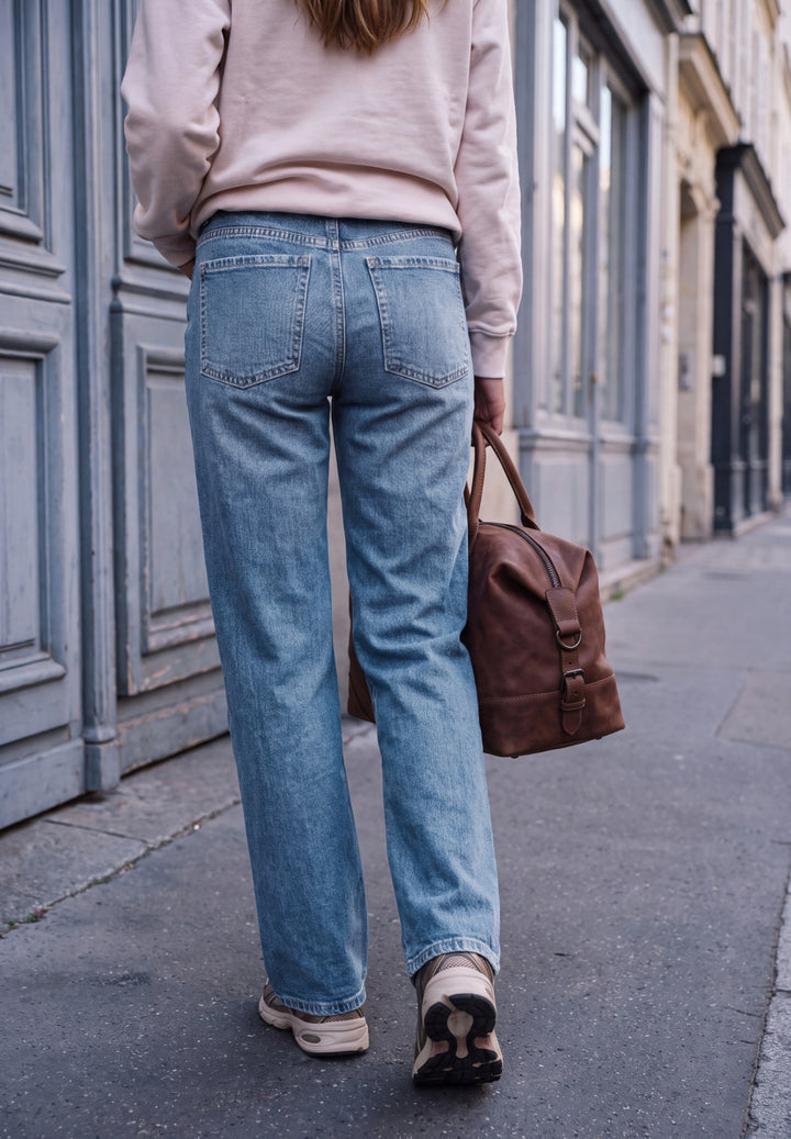 Studio_Style Luca Wide Leg,mw,, authentic mid blue wash 18269 Bild 4