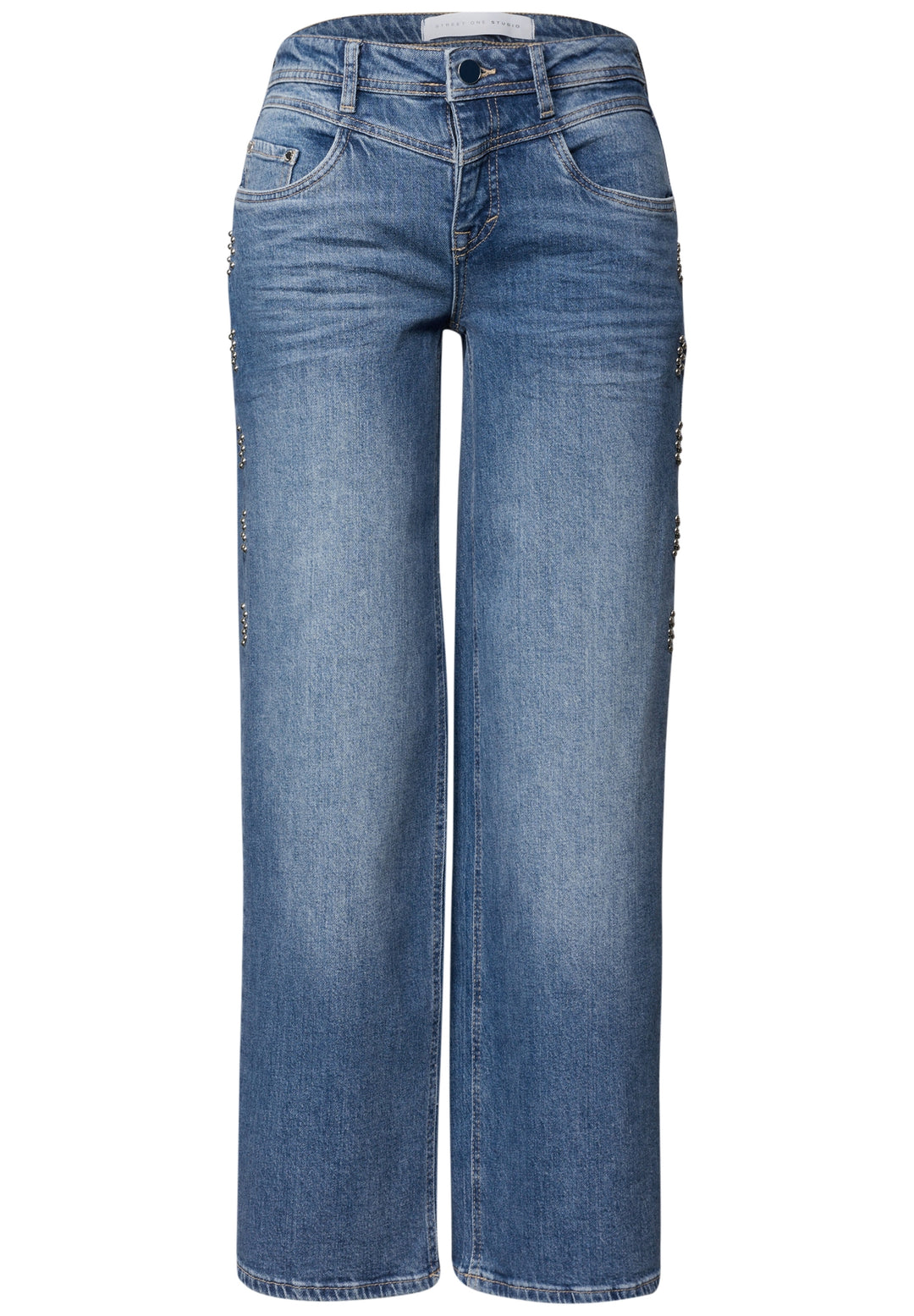 Studio Style Luca Wide Leg,mw,, mid blue authentic washed 18330 Bild 1