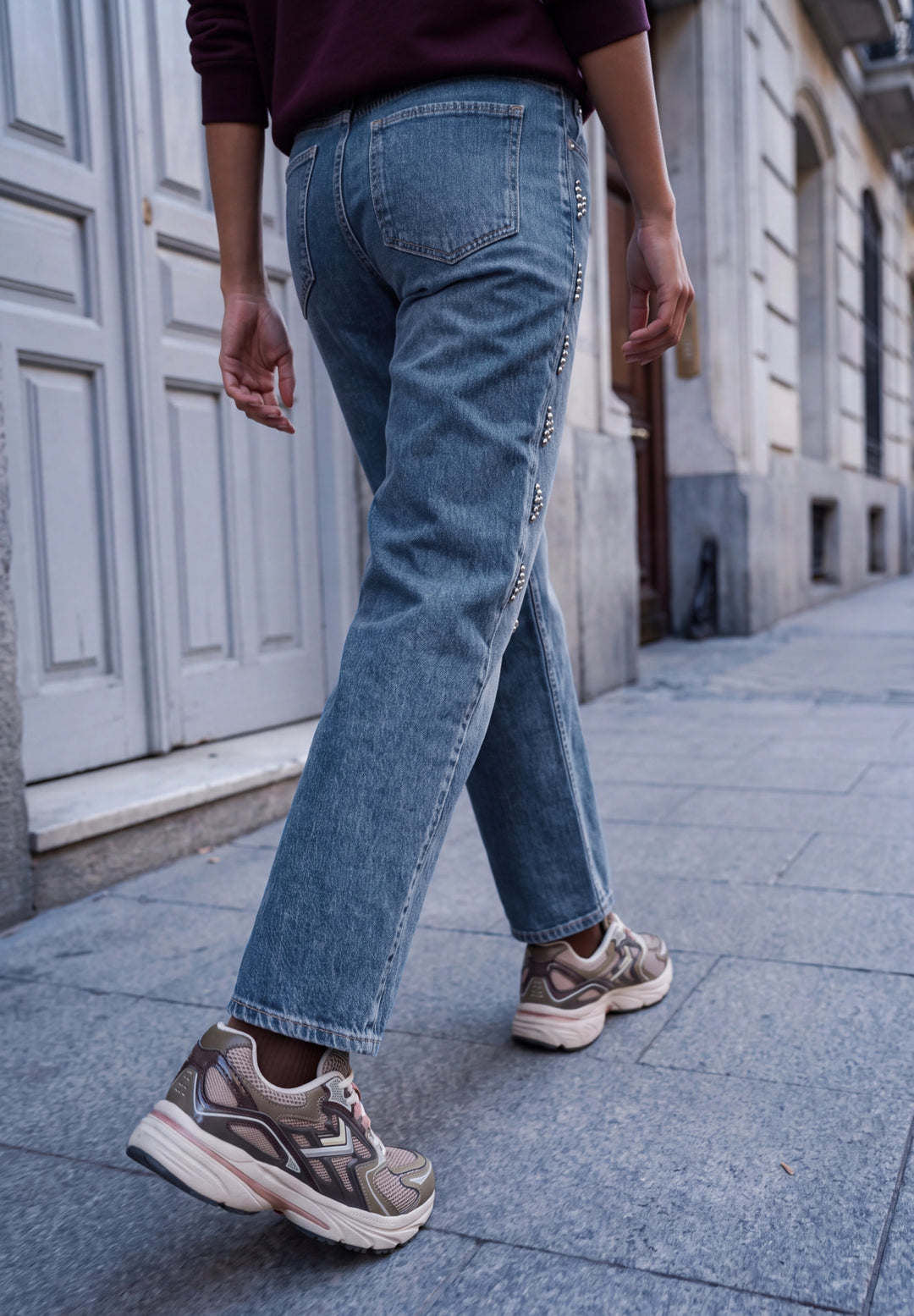 Studio Style Luca Wide Leg,mw,, mid blue authentic washed 18330 Bild 4