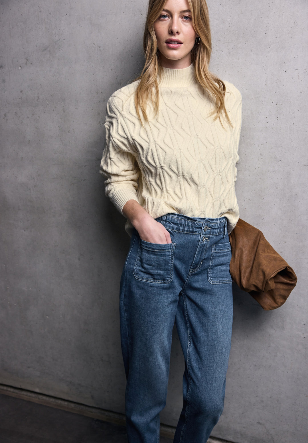 Studio Style,Paperbag,hw,mediu, Medium Blue Washed 17429 Bild 7