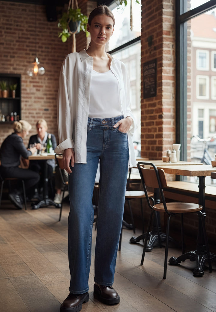 Studio Style Wideleg,mw,mid bl, Medium Blue Wash 17486 Bild 5
