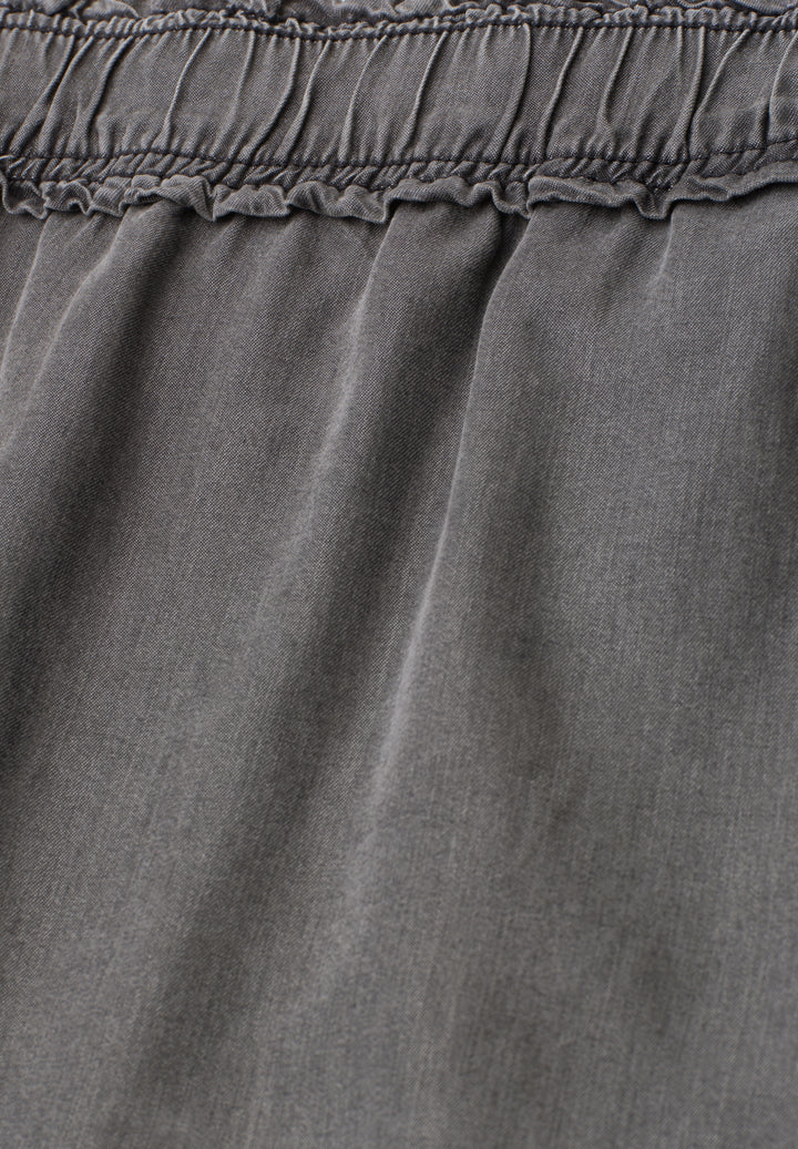 Studio_washed volant skirt_sol, tencel grey 17988 Bild 2