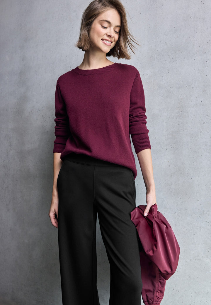 Studio_Wide Leg MW Punto di Ro, Black 10001 Bild 6