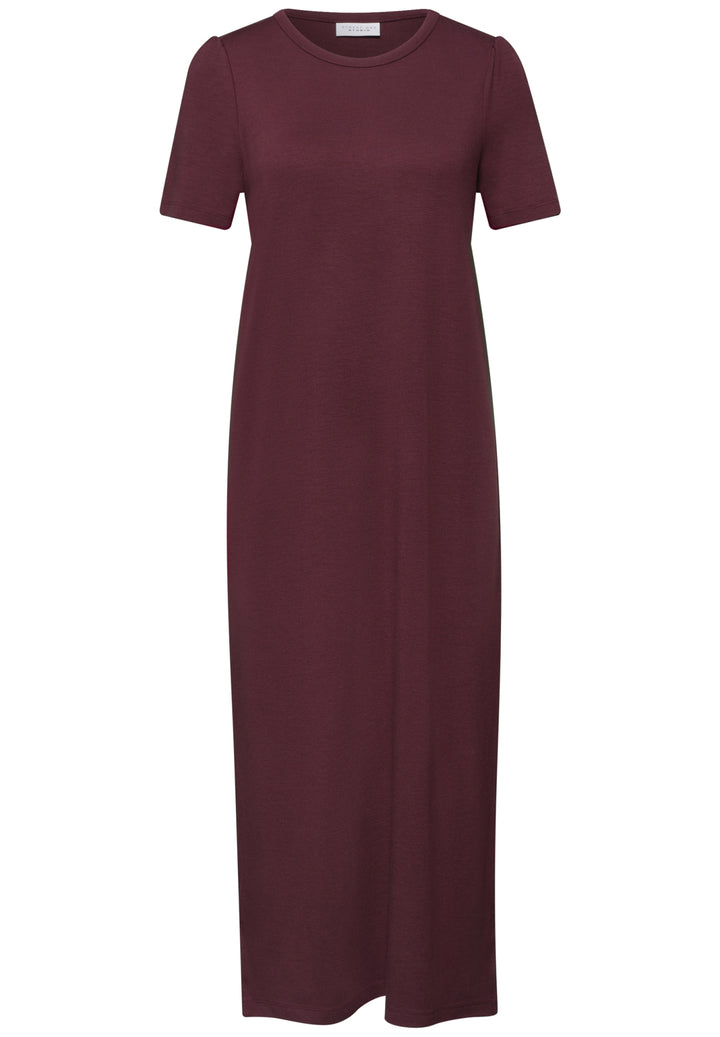 T-Shirt Dress w. puffed sleeve, very berry 17464 Bild 1