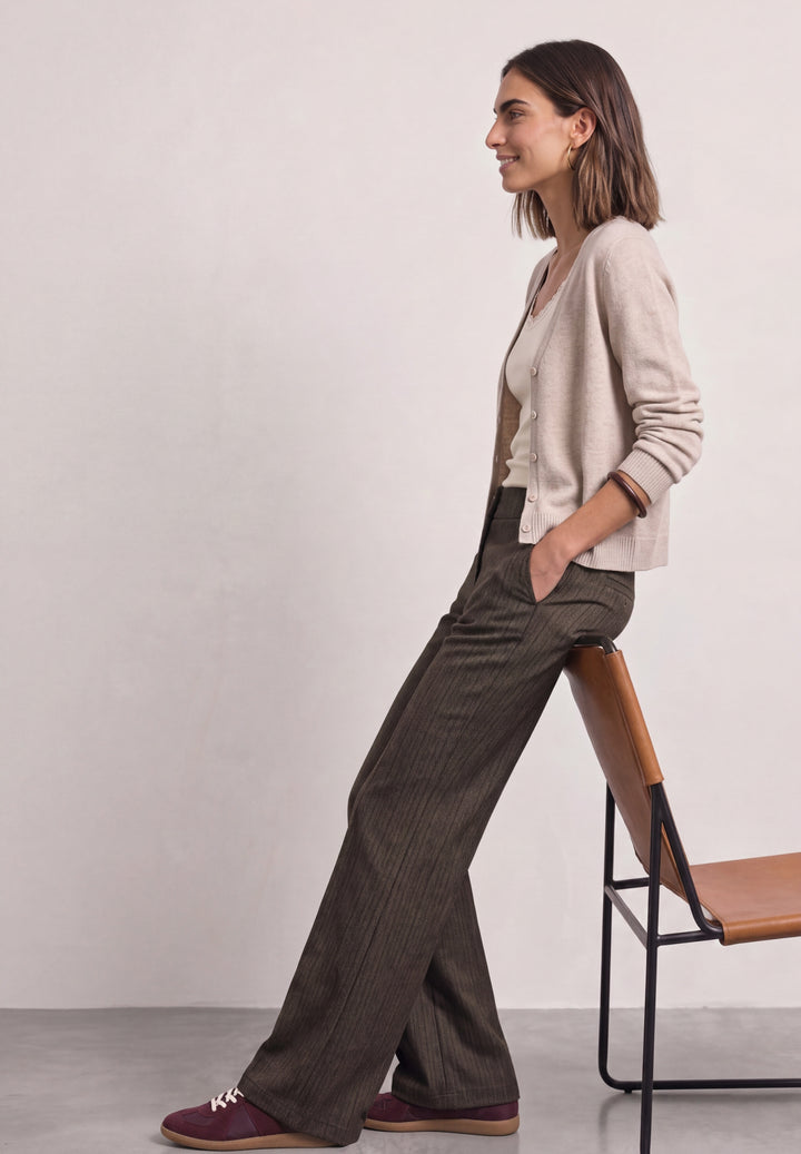 Style Amalia_Double Button Wov, black coffee 37874 Bild 5