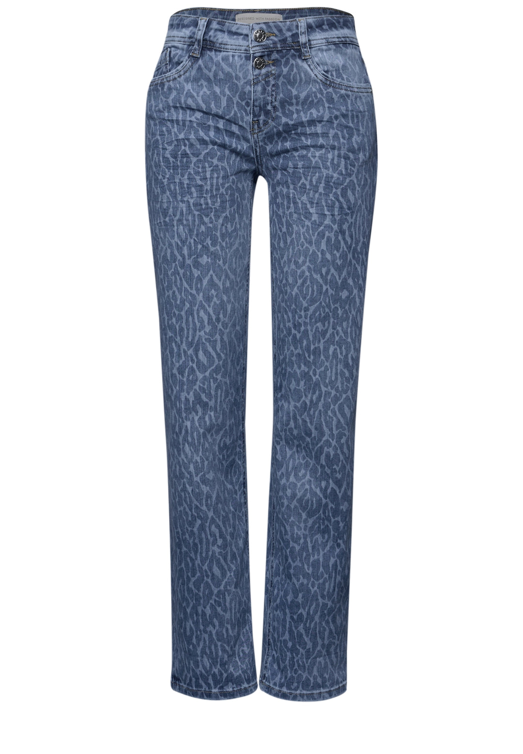 Style Amalia Straight Leg,mw,l, Mid Blue Leo Laser 17815 Bild 1