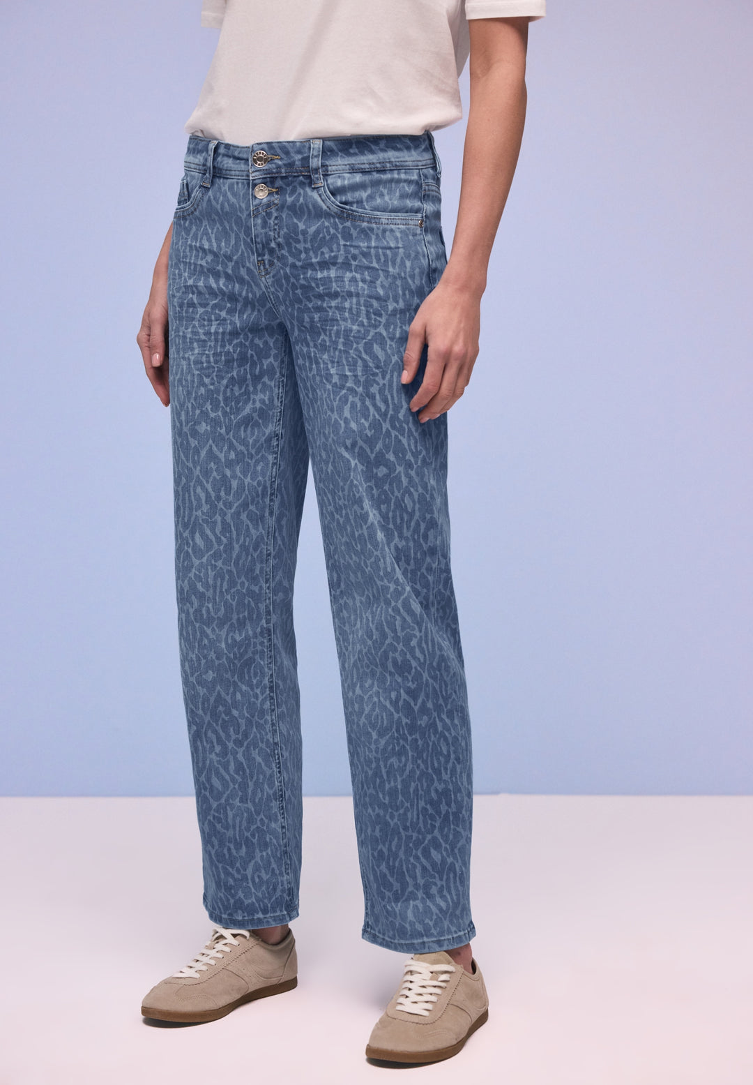 Style Amalia Straight Leg,mw,l, Mid Blue Leo Laser 17815 Bild 5