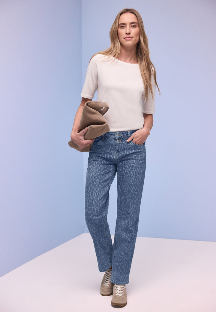 Style Amalia Straight Leg,mw,l, Mid Blue Leo Laser 17815 Bild 6