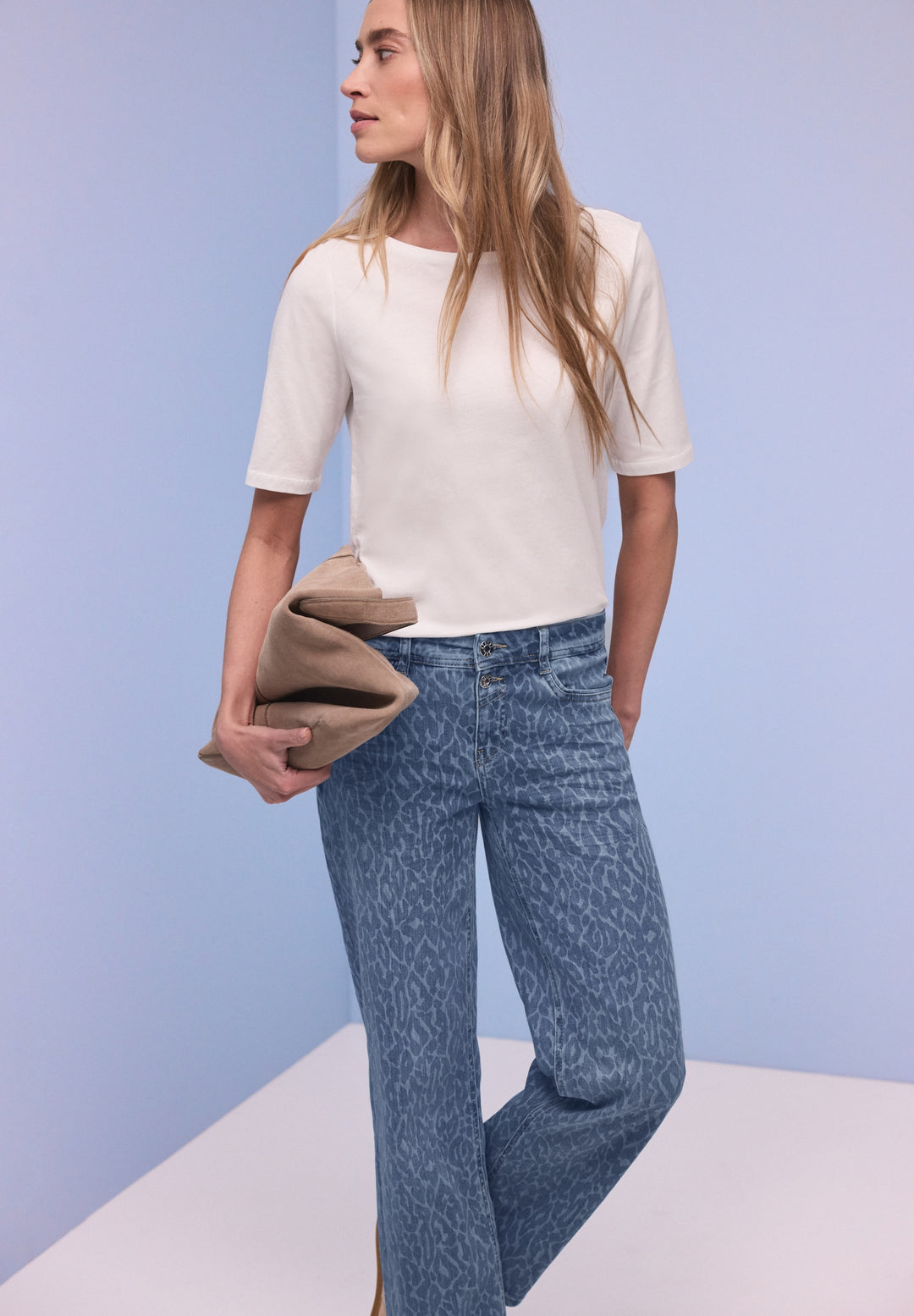 Style Amalia Straight Leg,mw,l, Mid Blue Leo Laser 17815 Bild 7