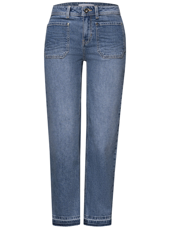 Style Amalia Straight Leg,mw,m, mid blue washed 17888 Bild 1