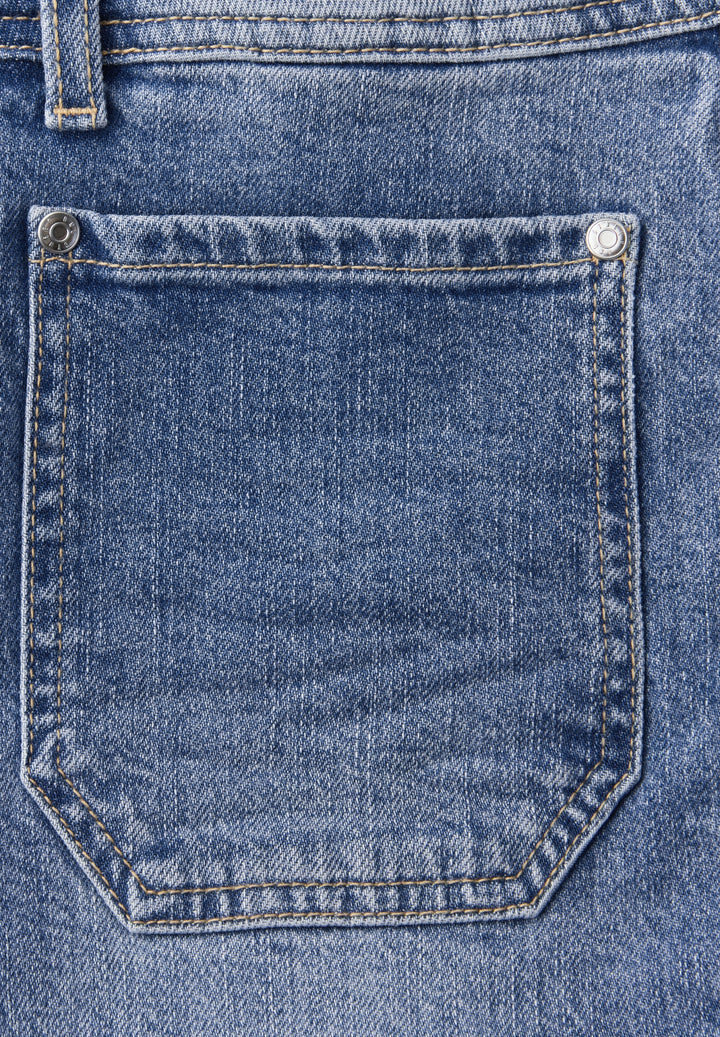Style Amalia Straight Leg,mw,m, mid blue washed 17888 Bild 2