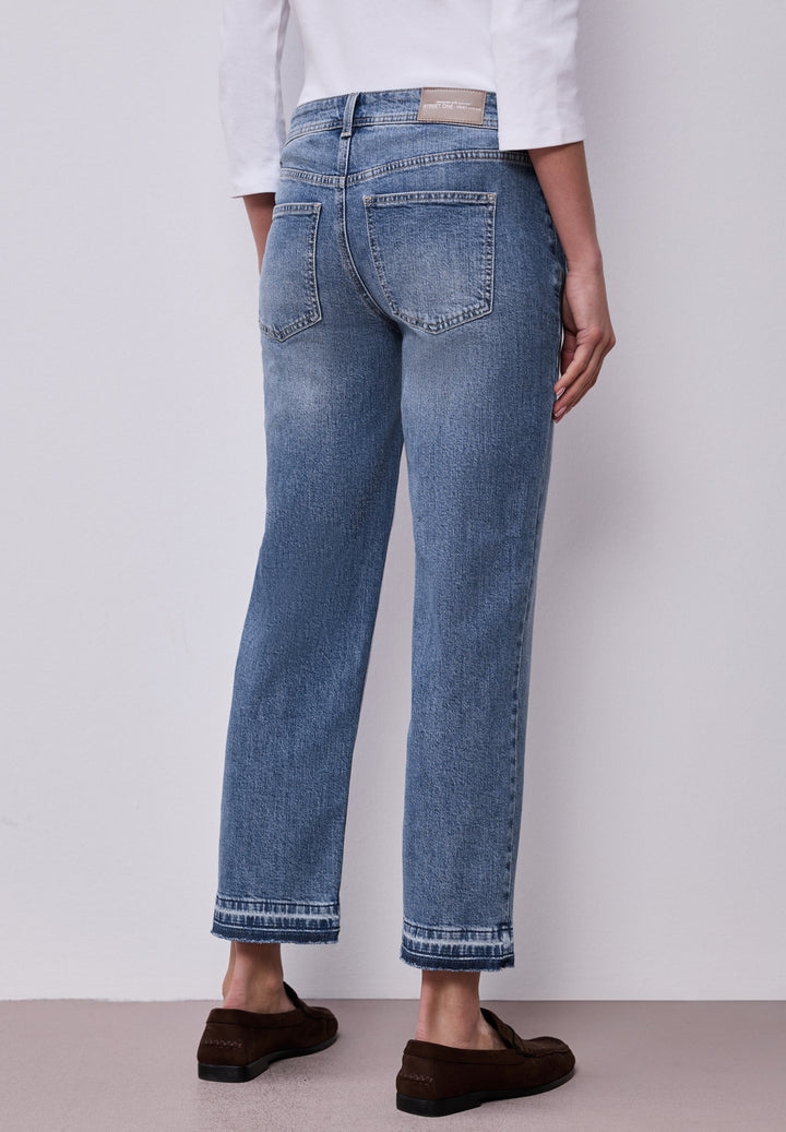 Style Amalia Straight Leg,mw,m, mid blue washed 17888 Bild 4