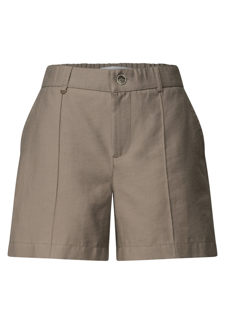 Style_Bermuda Twill CO-Modal H, dark beige 17729 Bild 1