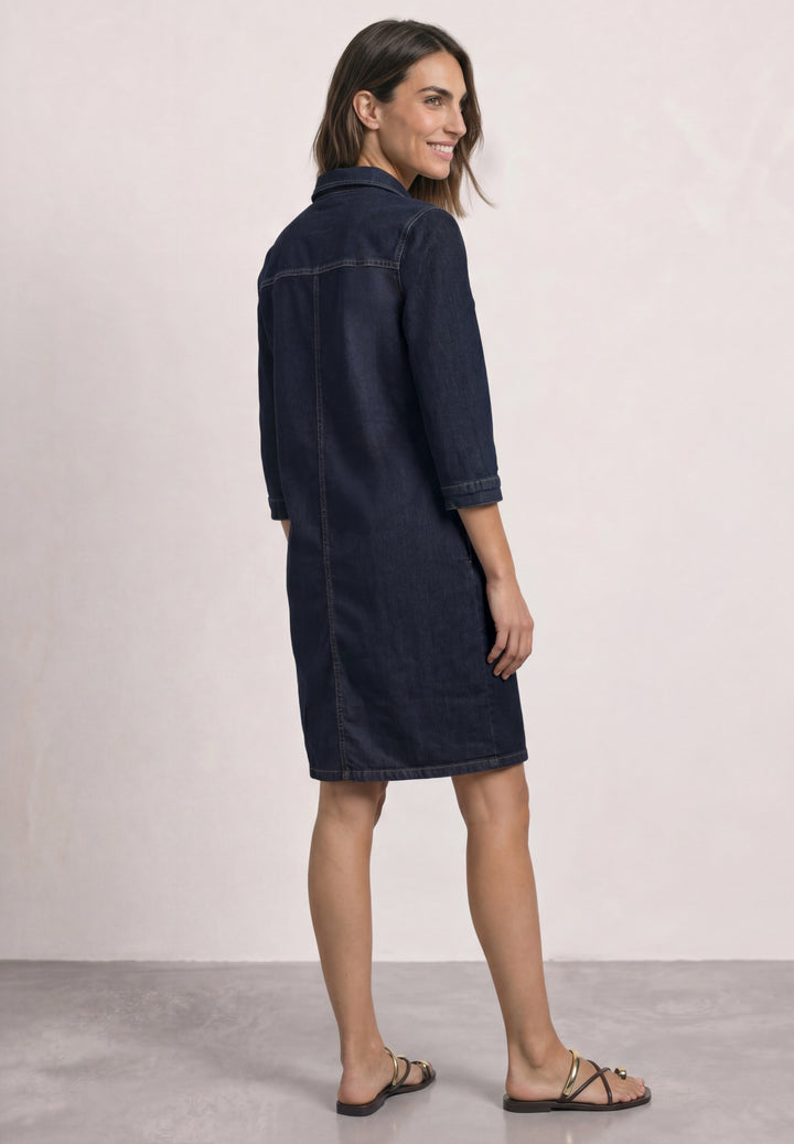 Style Denim Dress,rinse wash, Rinse Soft Washed 18238 Bild 4