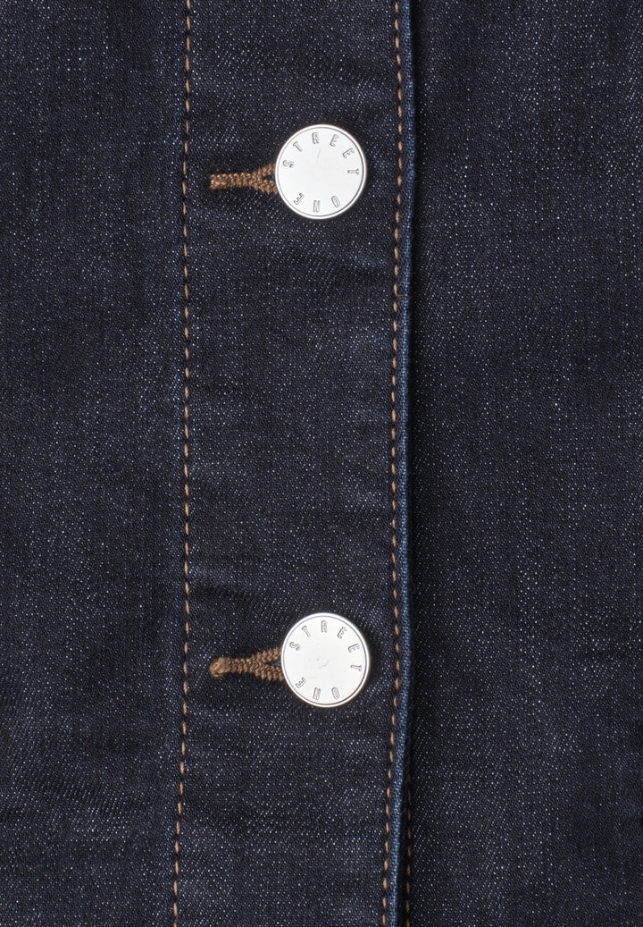 Style Denim,Vest,Rinse washed, Deep Rinse Washed 18229 Bild 2