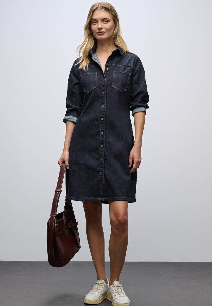 Style Dress,rinsed, Rinse Blue washed 17425 Bild 5