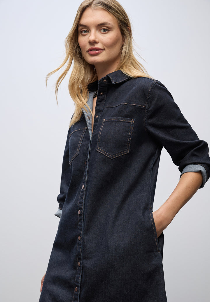 Style Dress,rinsed, Rinse Blue washed 17425 Bild 6