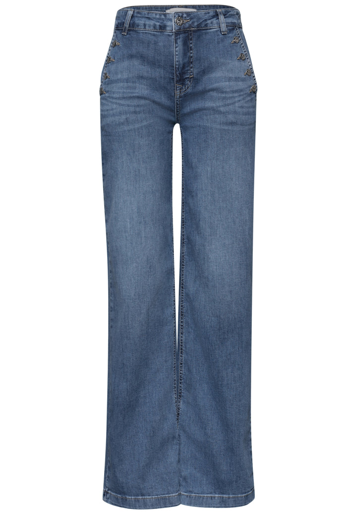 Style Emee Wide Leg,hw,mid blu, Medium Blue Wash 18085 Bild 1